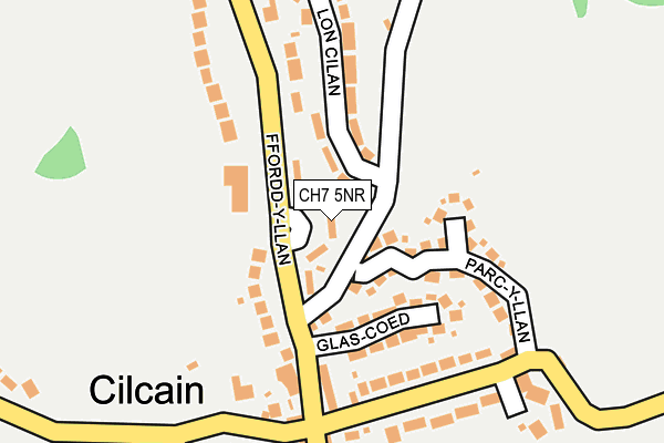 CH7 5NR map - OS OpenMap – Local (Ordnance Survey)