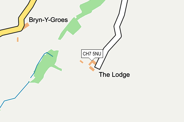 CH7 5NU map - OS OpenMap – Local (Ordnance Survey)