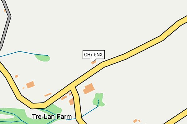 CH7 5NX map - OS OpenMap – Local (Ordnance Survey)