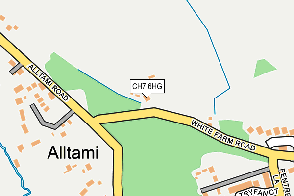 CH7 6HG map - OS OpenMap – Local (Ordnance Survey)