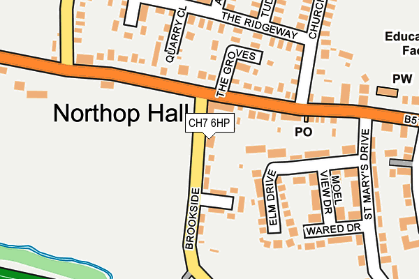 CH7 6HP map - OS OpenMap – Local (Ordnance Survey)
