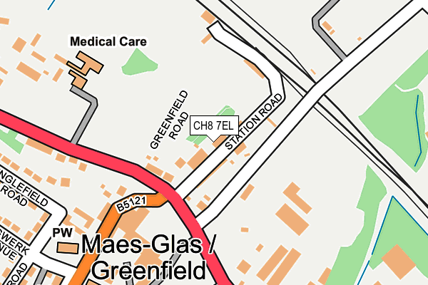 Map of MCGILLS CAR AND COMMERCIAL LIMITED at local scale