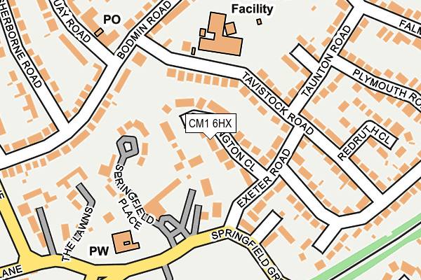 Map of CHURCH LANE APARTMENTS LIMITED at local scale