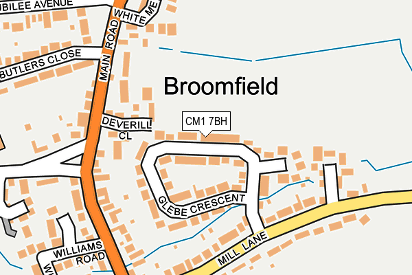 Map of B I JOHNSON MARKETING LIMITED at local scale