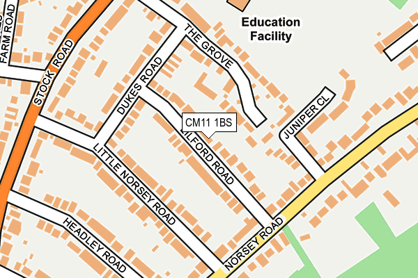 Map of SEN SERVICES LIMITED at local scale