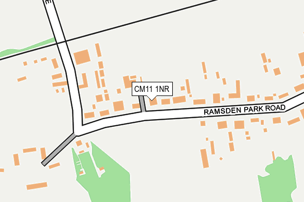 Map of HORNDON PLACE MANAGEMENT CO LIMITED at local scale