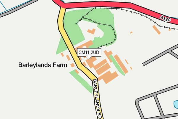 Map of WILLIAMS PACKAGING LTD. at local scale