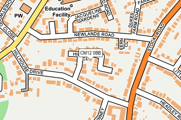 Map of SHENFIELD CONSULTANCY LTD at local scale