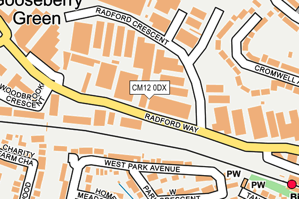 Map of FLOSS LTD at local scale