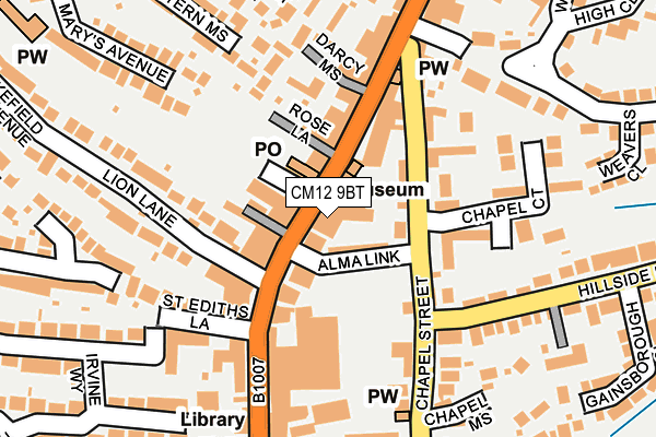 Map of CUMBRIA PARK LTD at local scale