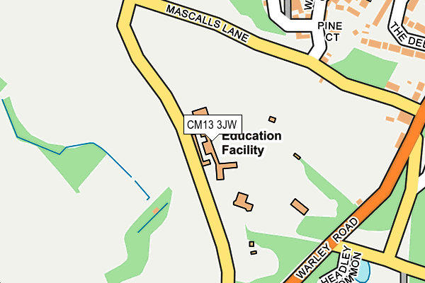Map of BOWLEAZE PROPERTY LIMITED at local scale