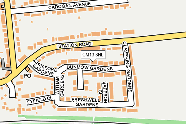 Map of OAK TREE BEEF LTD at local scale