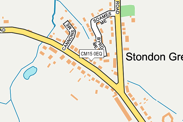 Map of WATERSTONE LAND & NEW HOMES LIMITED at local scale