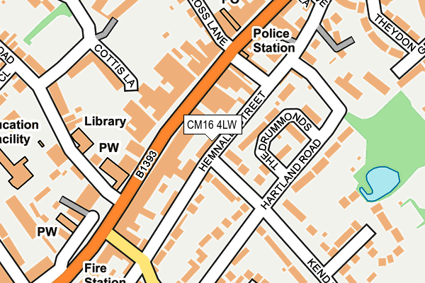 Map of PUTNEY FREEHOLDS LIMITED at local scale
