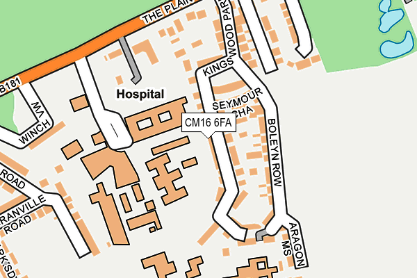 Map of HELLEN SEARCH LTD at local scale