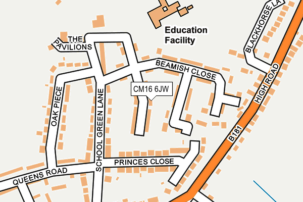 Map of SACH ELECTRICAL LIMITED at local scale