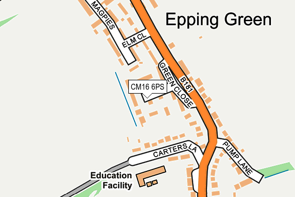 Map of SUSIE MAGILL LLP at local scale