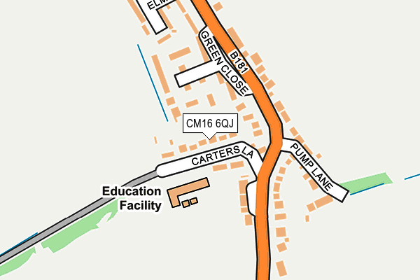 Map of ORCLANS PROPERTY LTD at local scale
