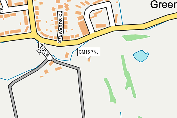 CM16 7NJ map - OS OpenMap – Local (Ordnance Survey)