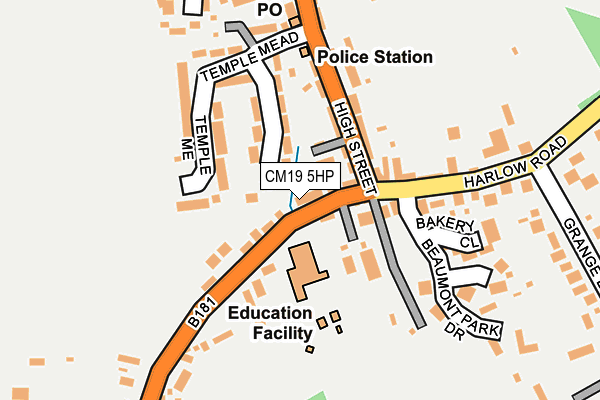 Map of T. MAYNE LTD at local scale
