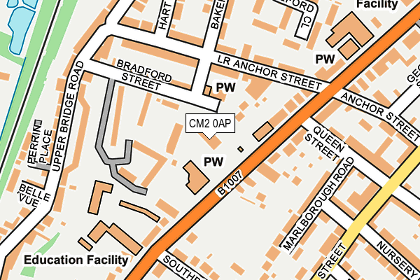 Map of HOXTON RISK SERVICES LIMITED at local scale