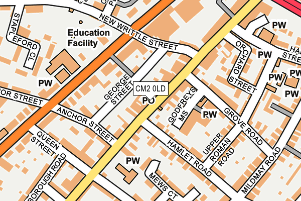 Map of GV HOMES LTD at local scale