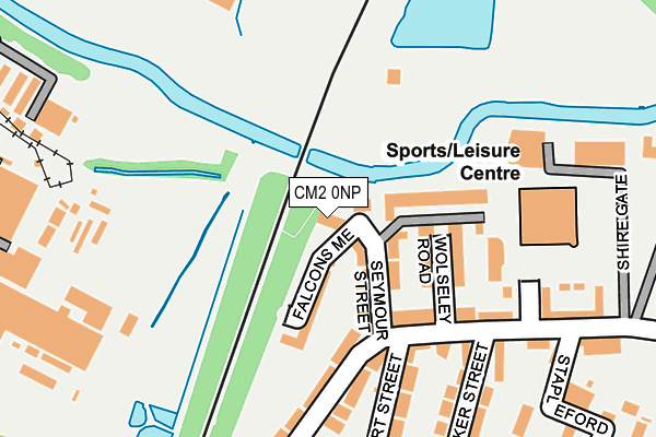 CM2 0NP map - OS OpenMap – Local (Ordnance Survey)