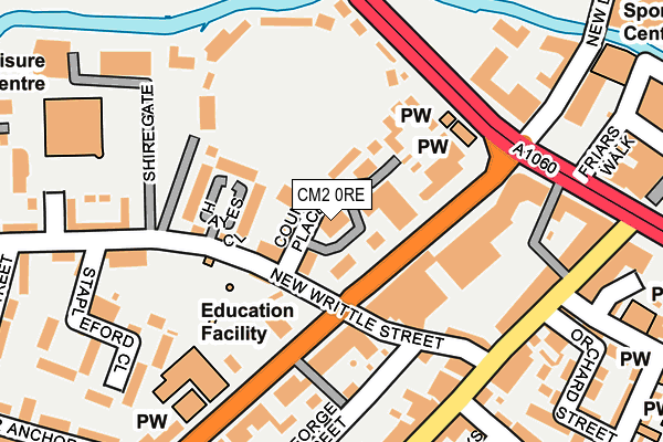 Map of E4EDUCATION LIMITED at local scale
