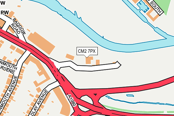 Map of E HARRISSON MAINTENANCE LIMITED at local scale