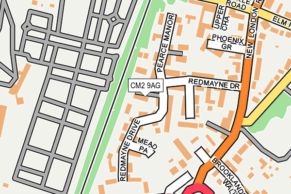 Map of YINK REALTY LTD at local scale