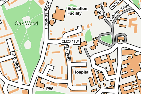 Map of CONWY HEALTH AND SAFETY CONSULTANTS LTD at local scale