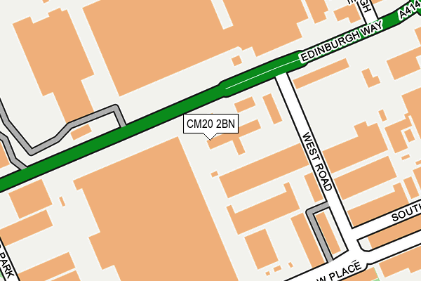 Map of SOUTH ROW RESIDENTS' SOCIETY LIMITED at local scale