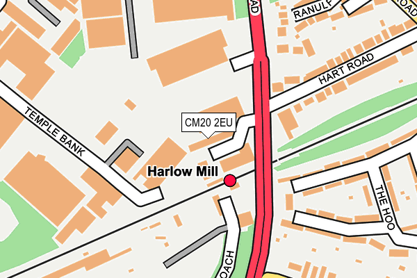 Map of SHEAWORKS LTD at local scale
