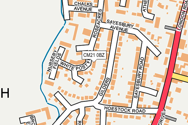 Map of DORLING PUB LIMITED at local scale