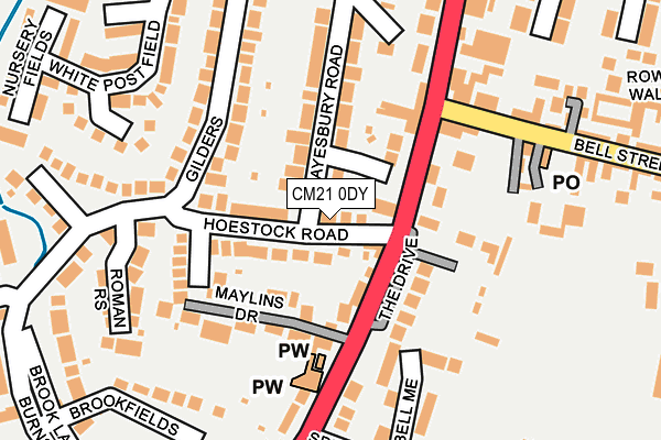 Map of LIPVID LTD at local scale