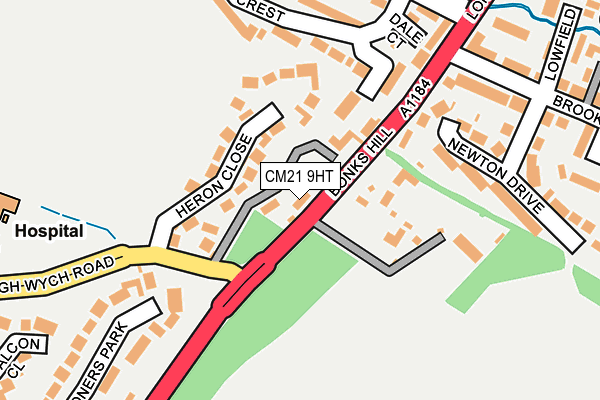 Map of GO HOLDINGS (SCHOOL LANE) LIMITED at local scale