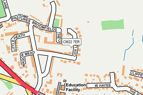 Map of CHECKACOURSE LIMITED at local scale
