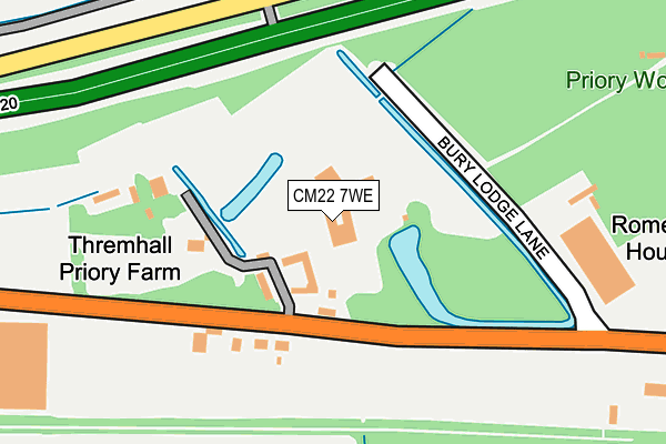 Map of GLANUA UK LIMITED at local scale