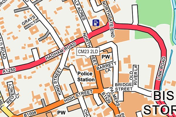 Map of MR BARBERS PRODUCTS LIMITED at local scale