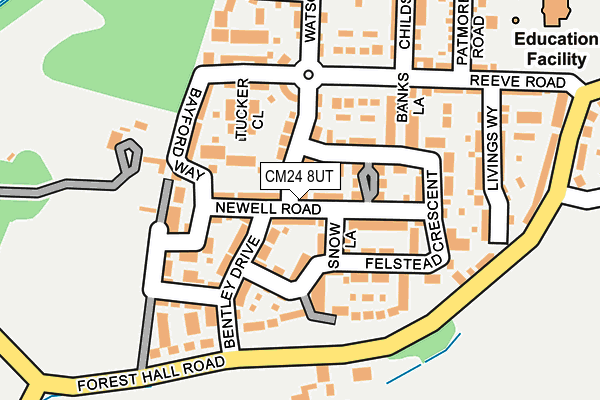 Map of NANNY POPPINS LTD at local scale