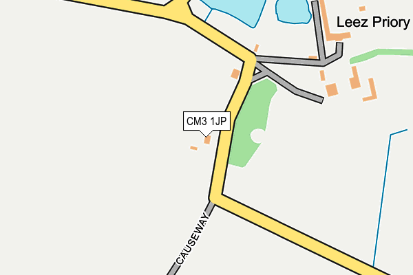 CM3 1JP map - OS OpenMap – Local (Ordnance Survey)