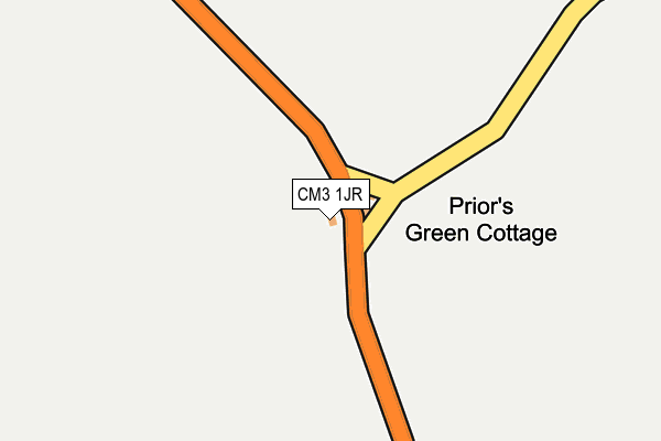 CM3 1JR map - OS OpenMap – Local (Ordnance Survey)