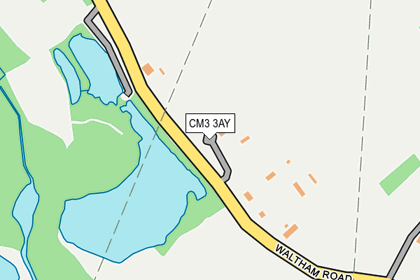 CM3 3AY map - OS OpenMap – Local (Ordnance Survey)