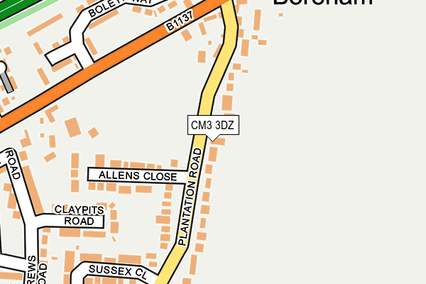 Map of KIRSTY'S DANCE ACADEMY LIMITED at local scale