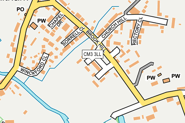 Map of VILLAGE PRIMARY CARE SERVICES LIMITED at local scale