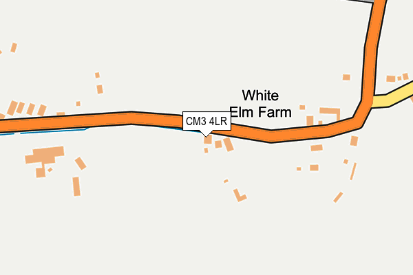 CM3 4LR map - OS OpenMap – Local (Ordnance Survey)