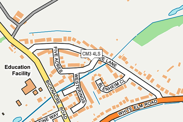 Map of MILPEN LTD at local scale