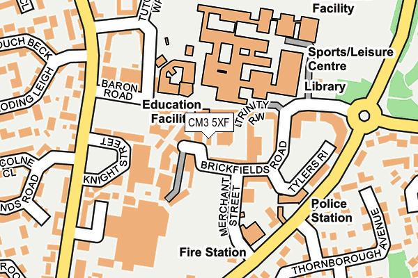 Map of HULLBRIDGE RESIDENTS COMPANY LIMITED at local scale