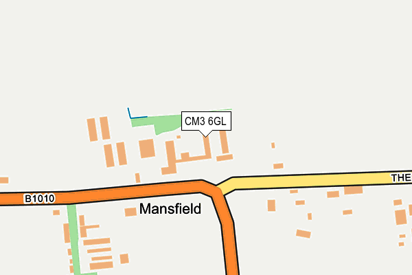 CM3 6GL map - OS OpenMap – Local (Ordnance Survey)