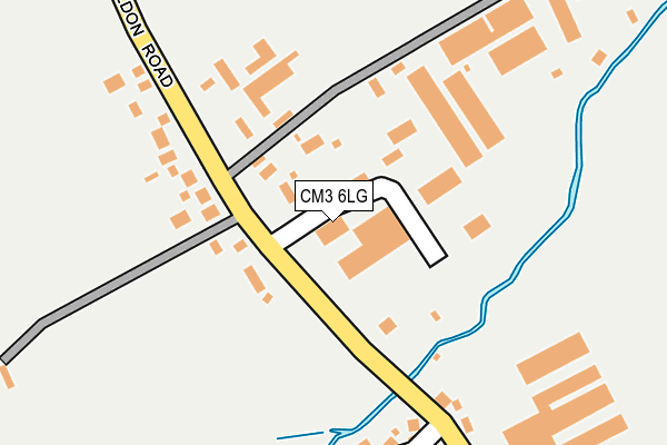 CM3 6LG map - OS OpenMap – Local (Ordnance Survey)